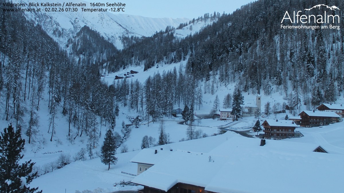 Archiv Foto Webcam Villgratental - Osttirol