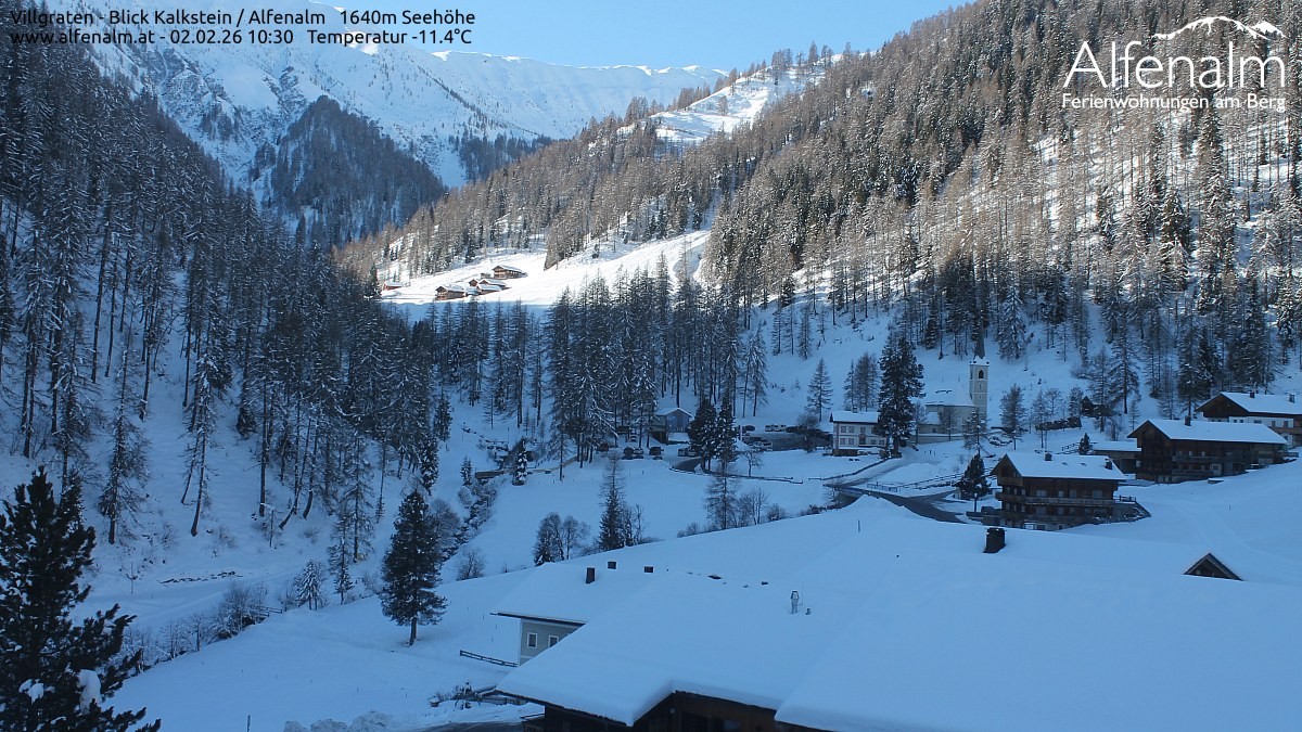 Archiv Foto Webcam Villgratental - Osttirol