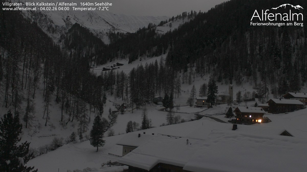 Archiv Foto Webcam Villgratental - Osttirol