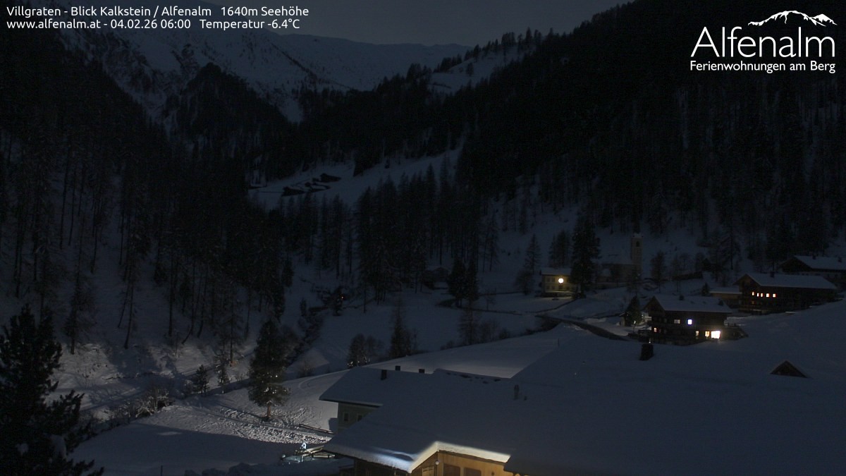 Archiv Foto Webcam Villgratental - Osttirol