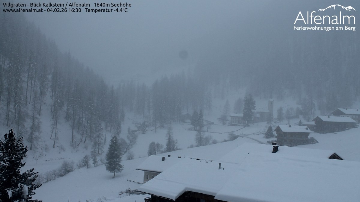 Archiv Foto Webcam Villgratental - Osttirol