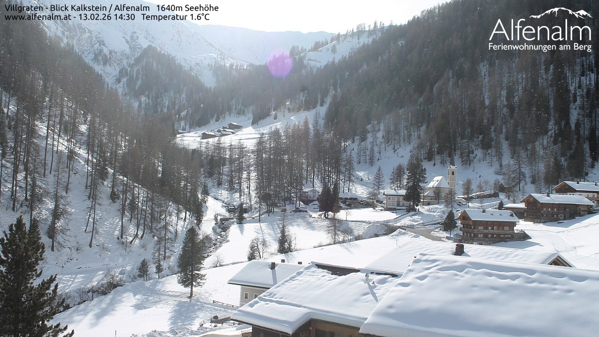 Archiv Foto Webcam Villgratental - Osttirol