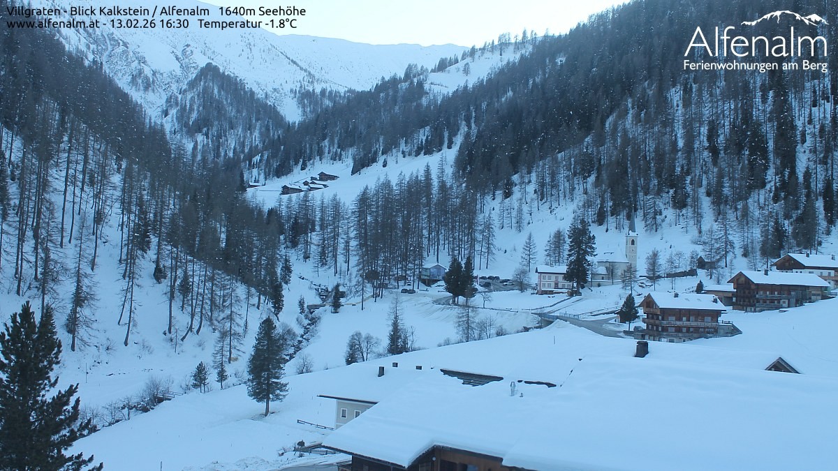 Archiv Foto Webcam Villgratental - Osttirol