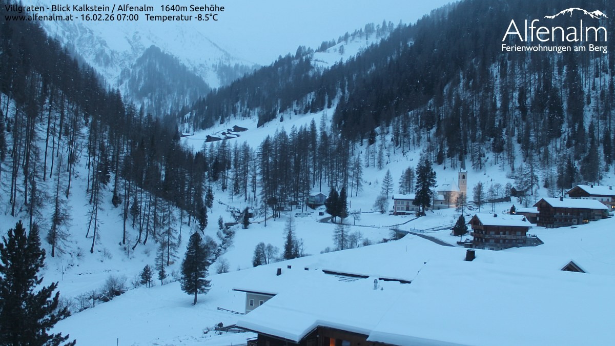 Archiv Foto Webcam Villgratental - Osttirol