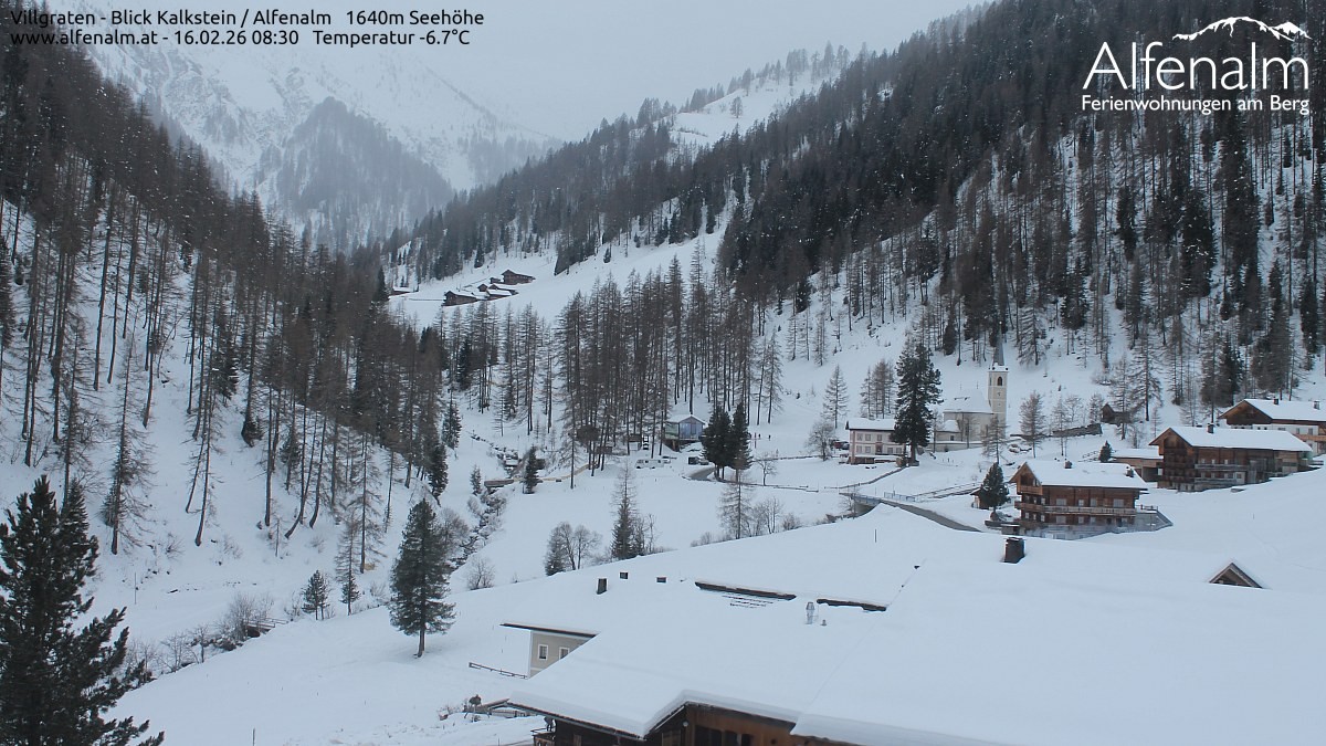 Archiv Foto Webcam Villgratental - Osttirol