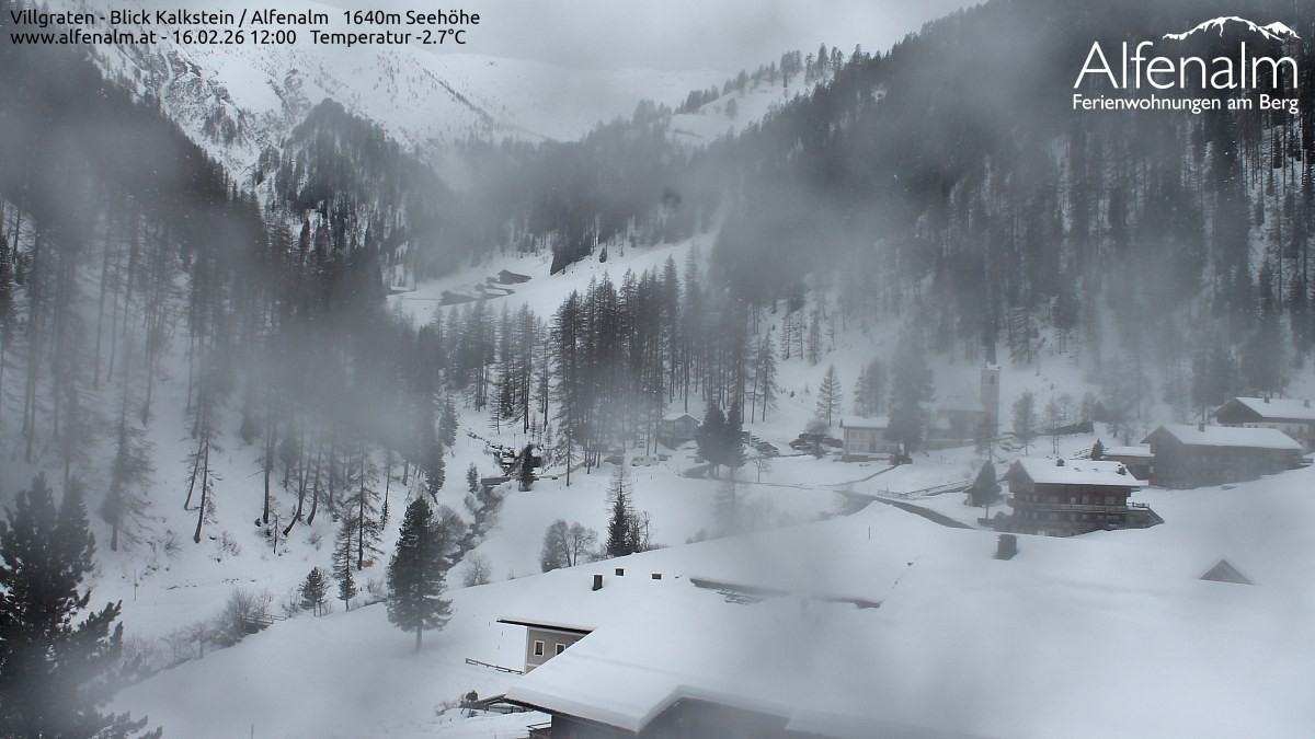 Archiv Foto Webcam Villgratental - Osttirol