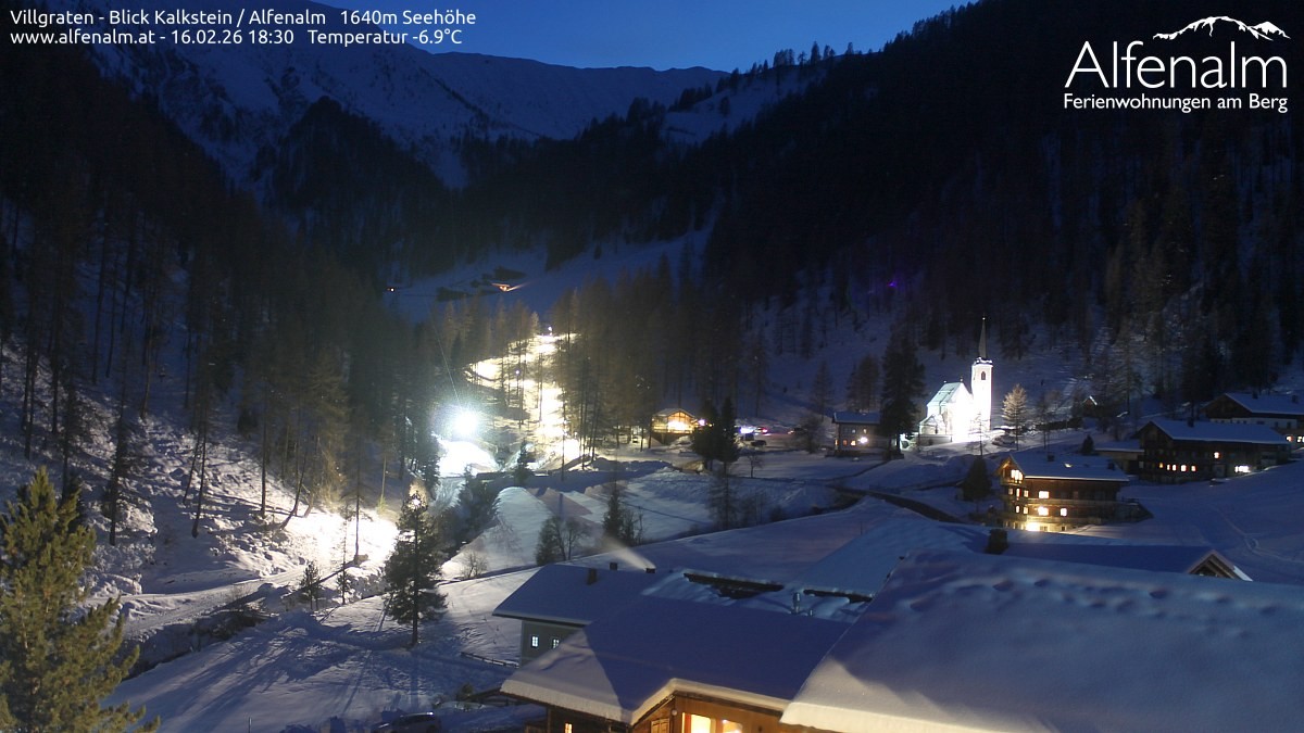 Archiv Foto Webcam Villgratental - Osttirol