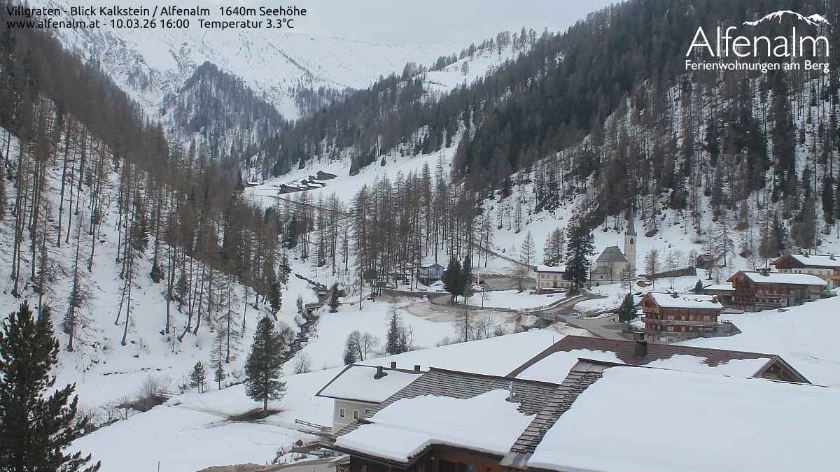 Archiv Foto Webcam Villgratental - Osttirol