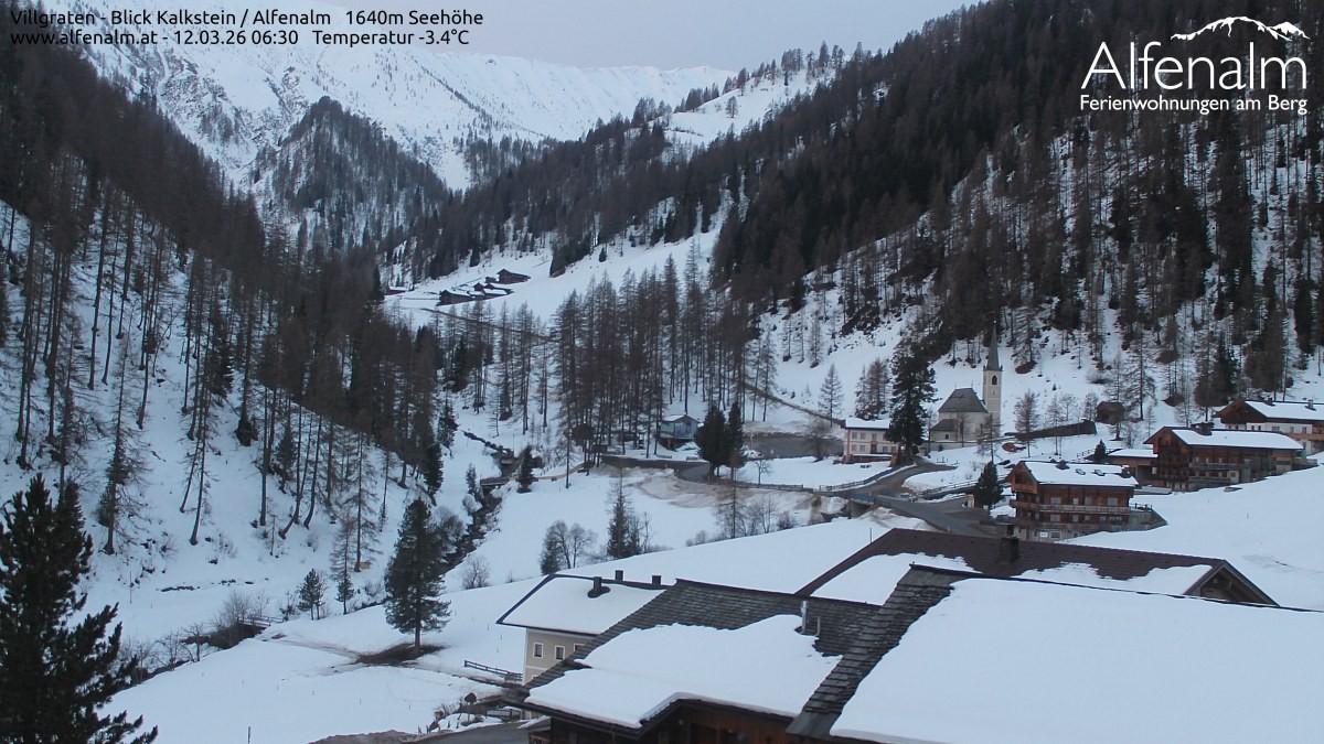 Archiv Foto Webcam Villgratental - Osttirol