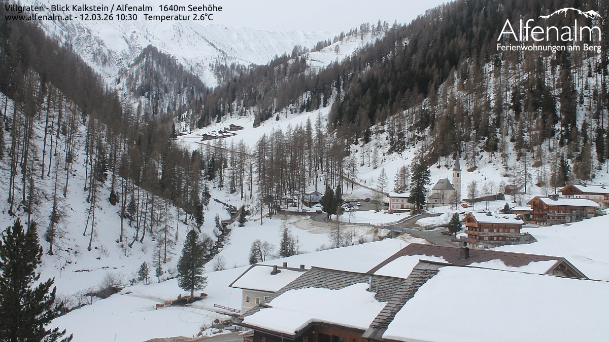 Archiv Foto Webcam Villgratental - Osttirol