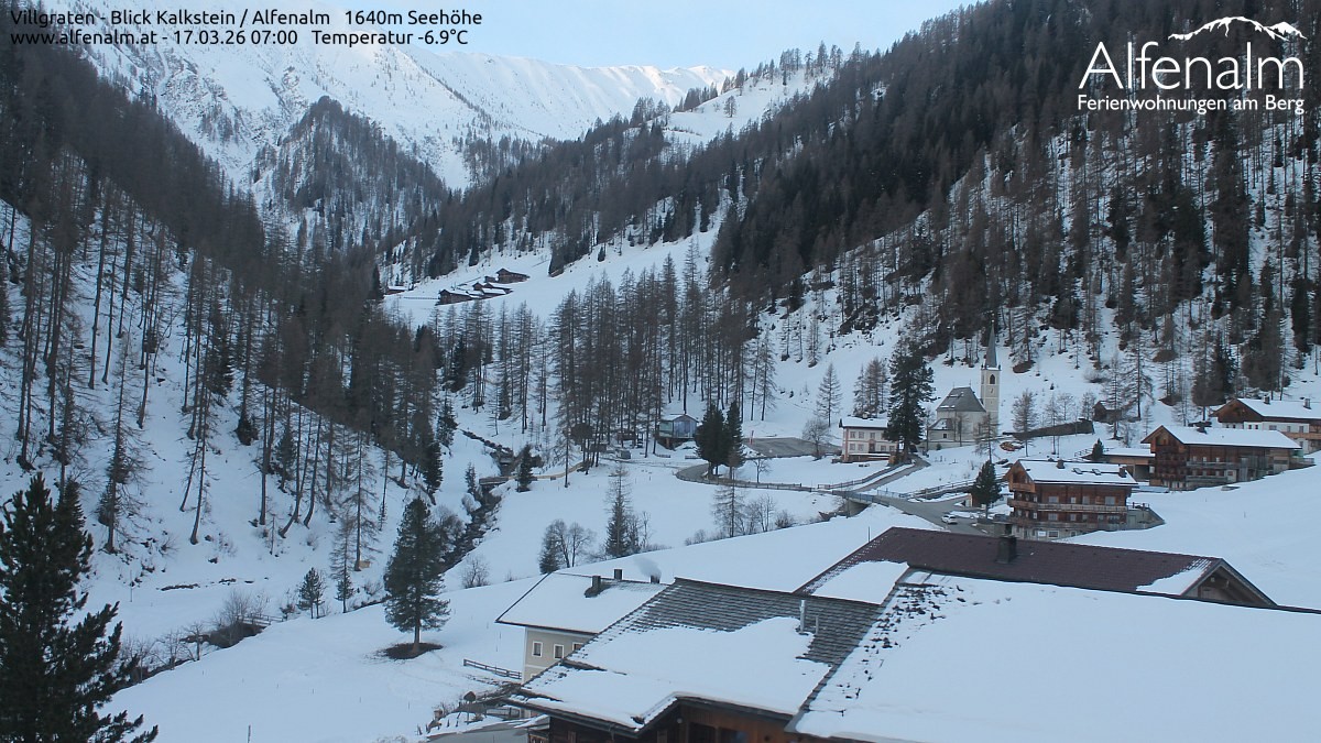 Archiv Foto Webcam Villgratental - Osttirol