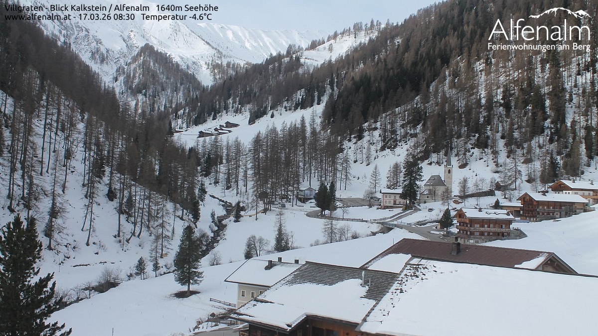 Archiv Foto Webcam Villgratental - Osttirol