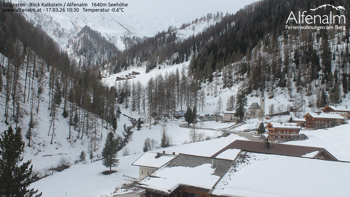 Archiv Foto Webcam Villgratental - Osttirol