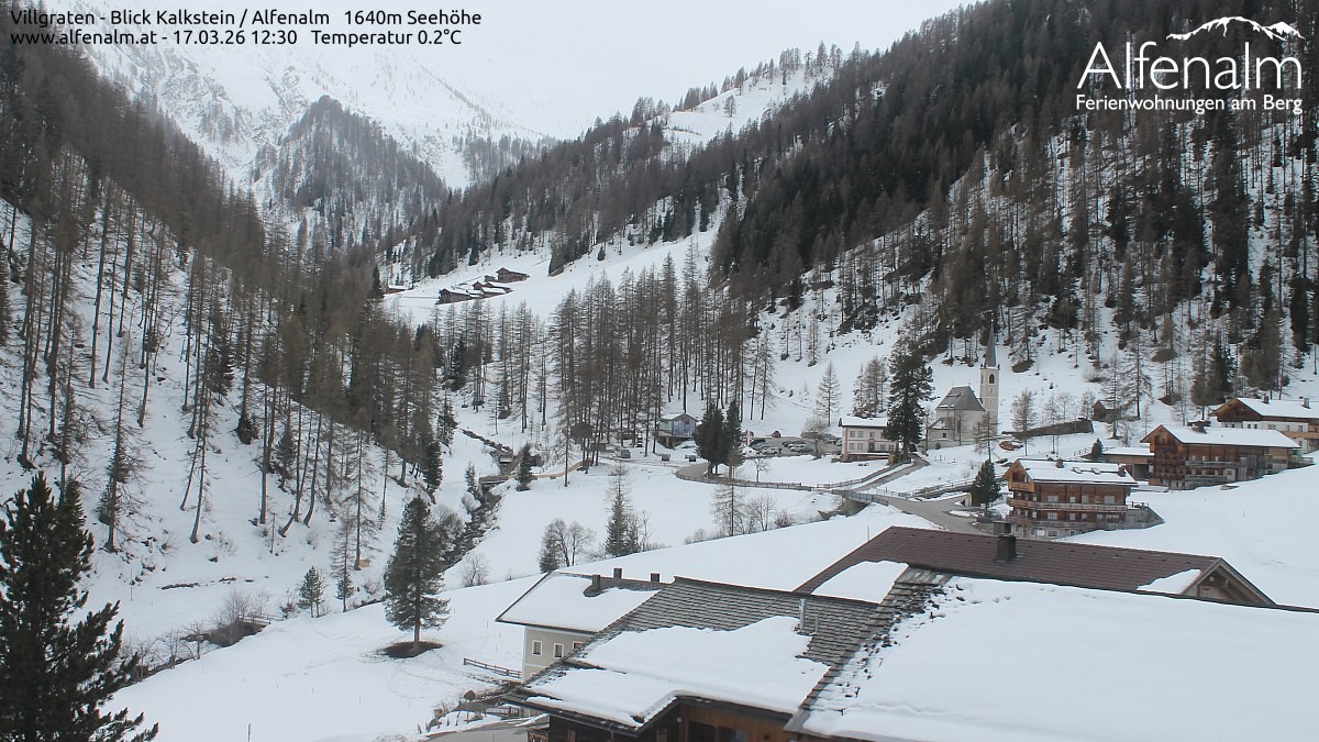 Archiv Foto Webcam Villgratental - Osttirol