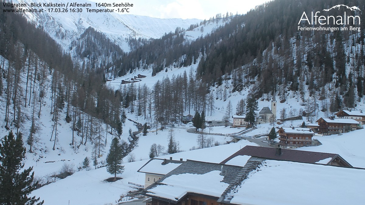 Archiv Foto Webcam Villgratental - Osttirol