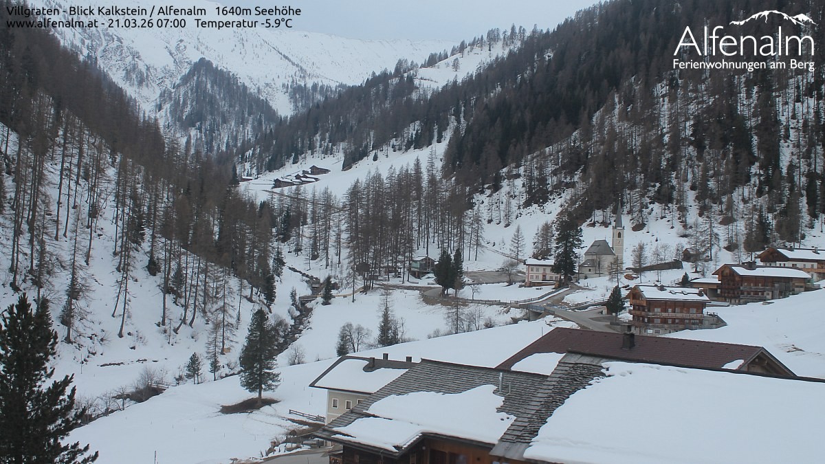 Archiv Foto Webcam Villgratental - Osttirol