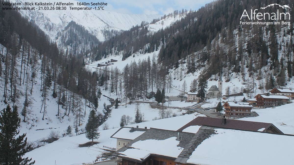 Archiv Foto Webcam Villgratental - Osttirol