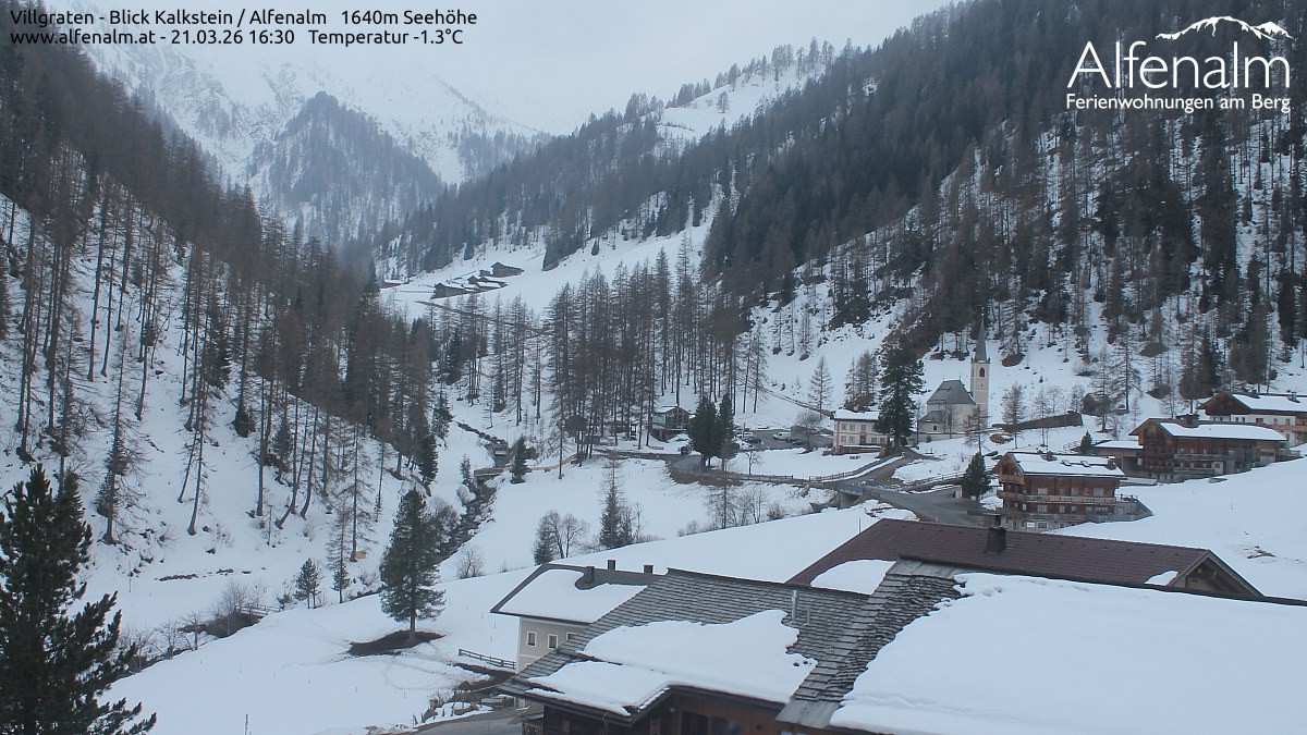 Archiv Foto Webcam Villgratental - Osttirol