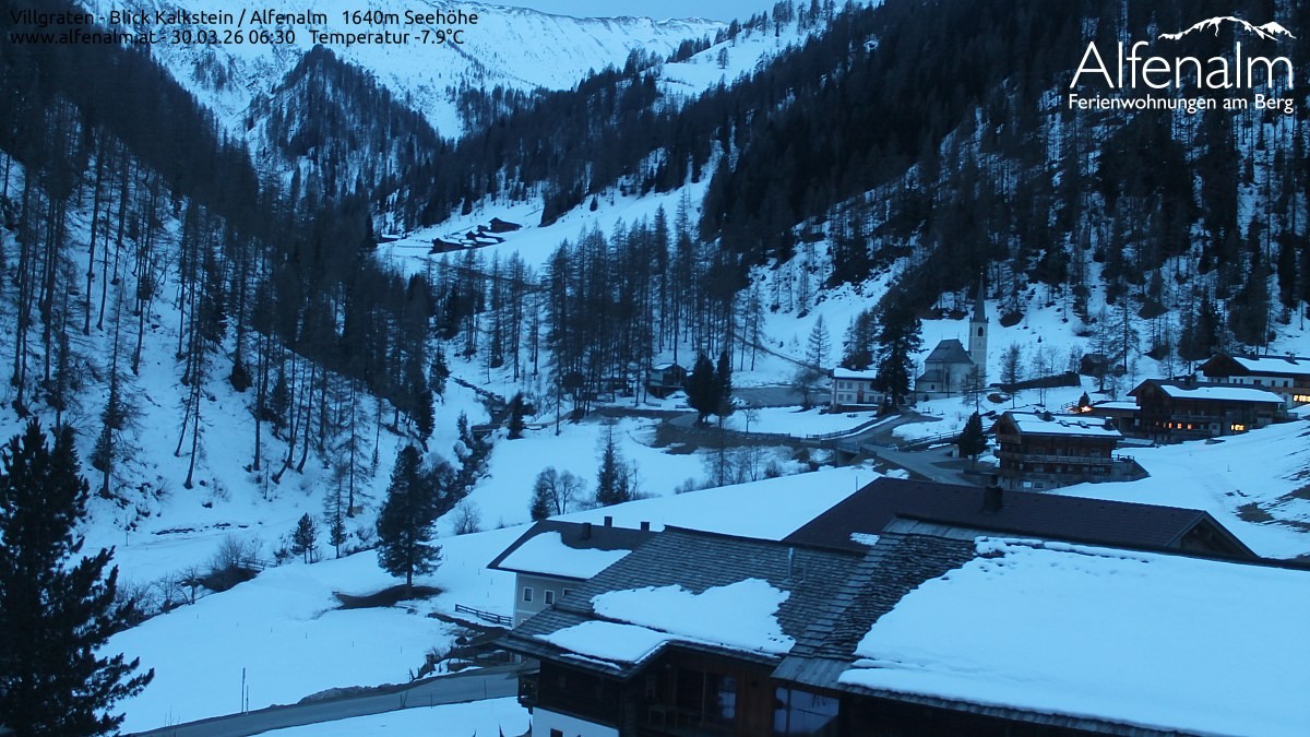 Archiv Foto Webcam Villgratental - Osttirol