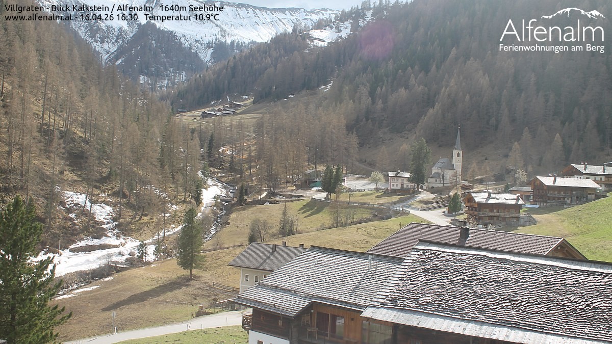 Archiv Foto Webcam Villgratental - Osttirol
