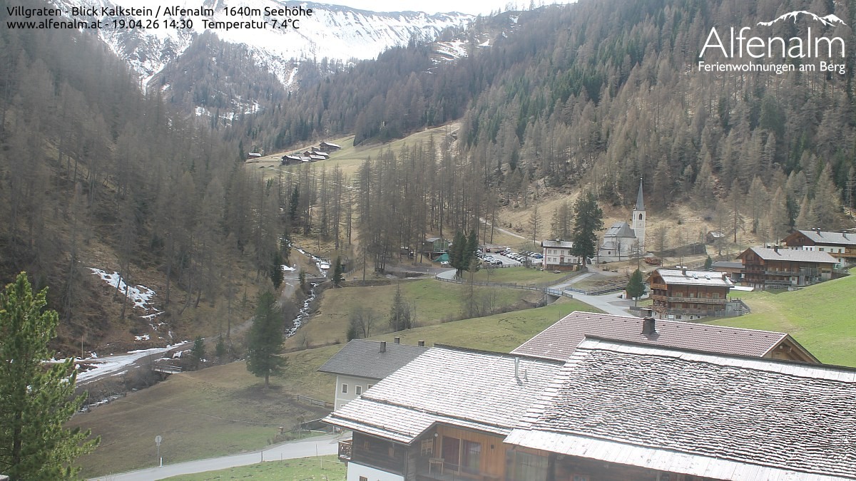 Archiv Foto Webcam Villgratental - Osttirol