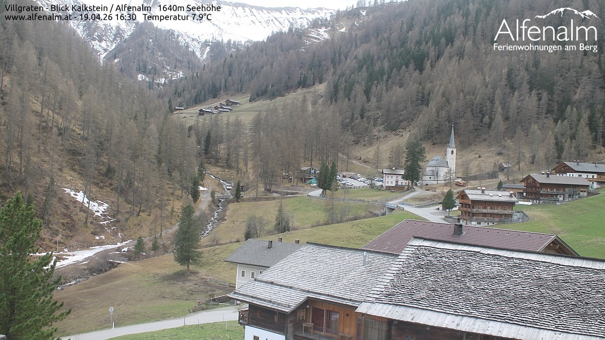 Archiv Foto Webcam Villgratental - Osttirol