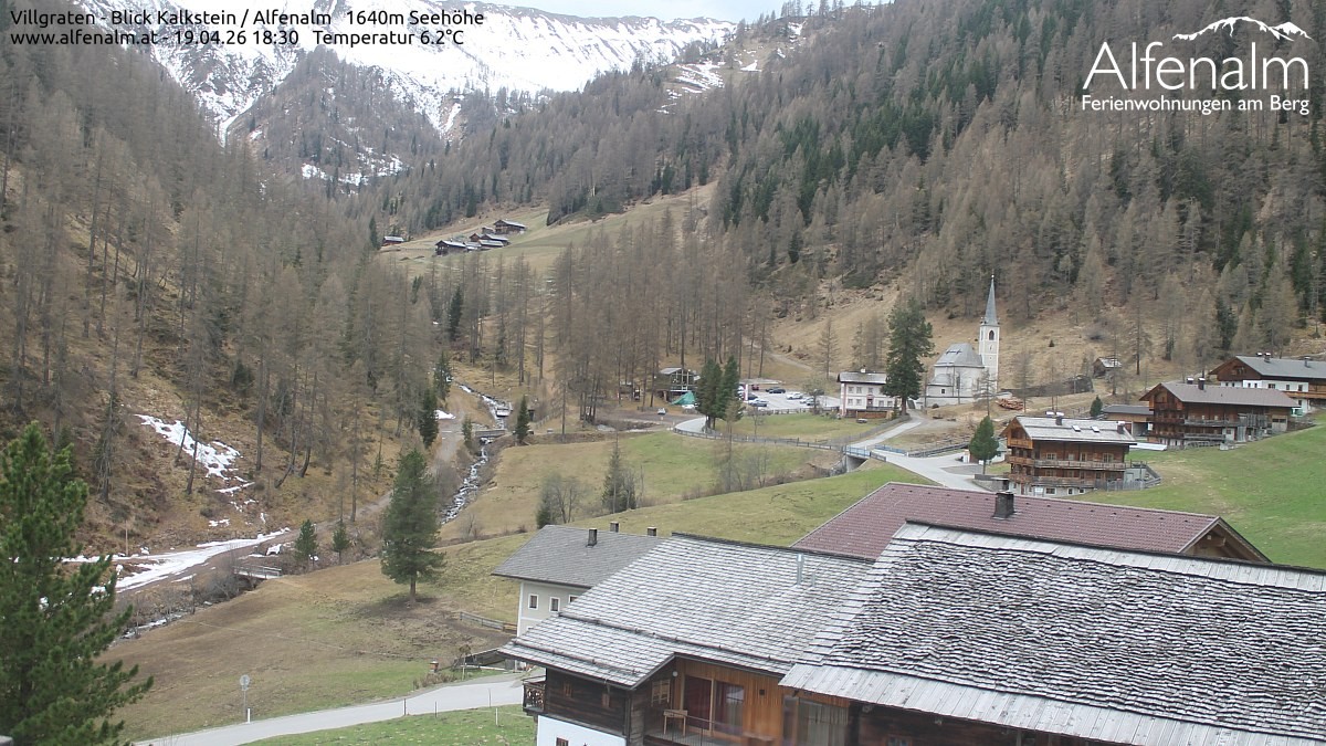 Archiv Foto Webcam Villgratental - Osttirol