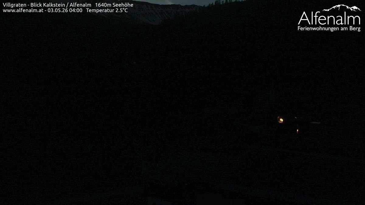 Archived image Webcam Villgratental valley