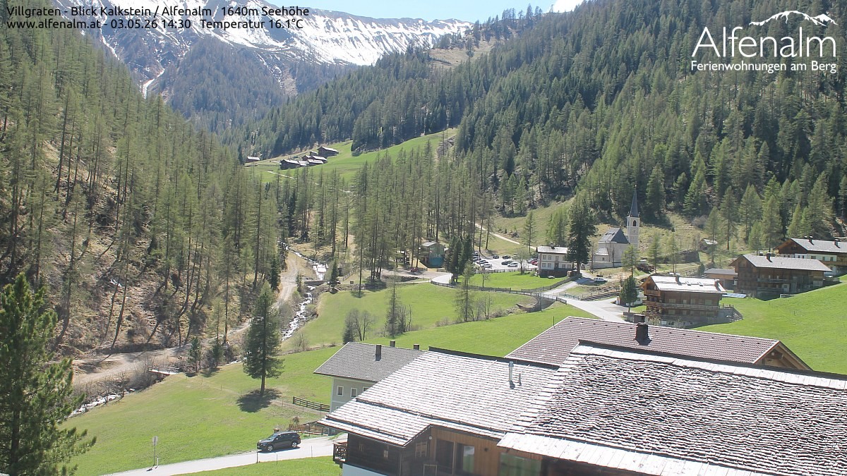 Archiv Foto Webcam Villgratental - Osttirol