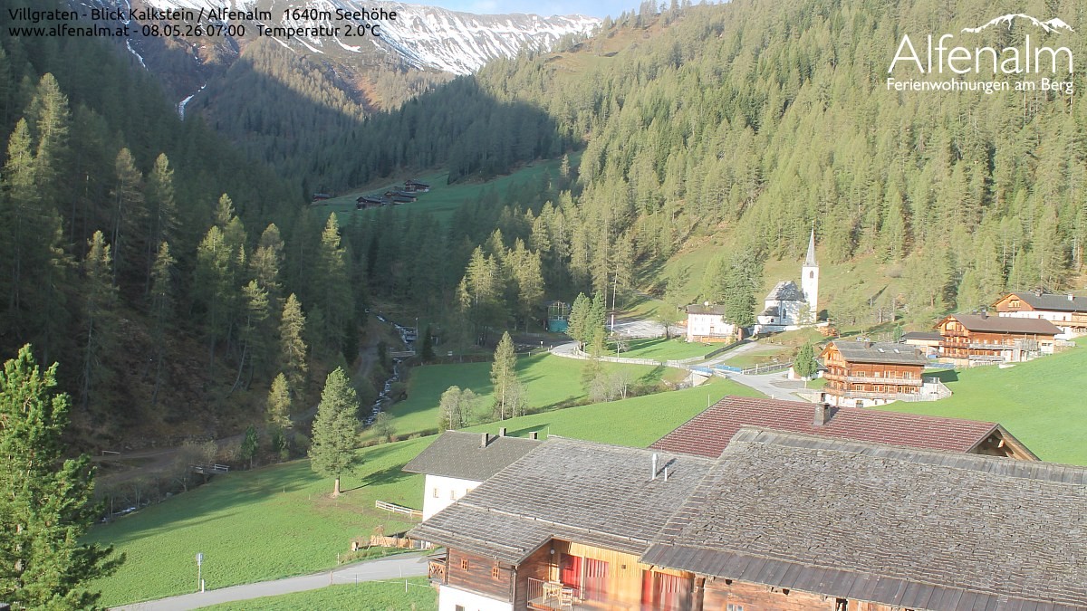 Archiv Foto Webcam Villgratental - Osttirol