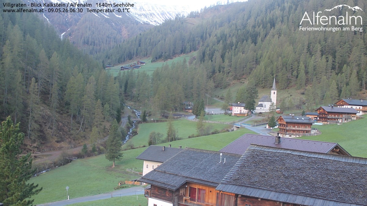 Archiv Foto Webcam Villgratental - Osttirol