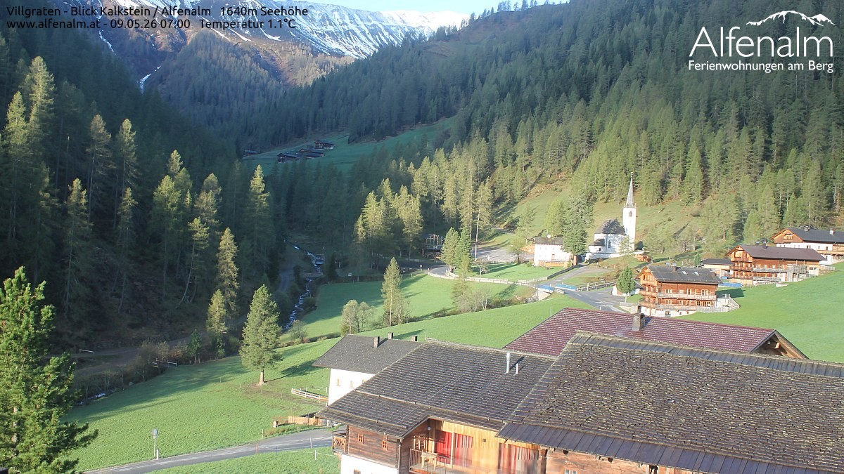 Archiv Foto Webcam Villgratental - Osttirol