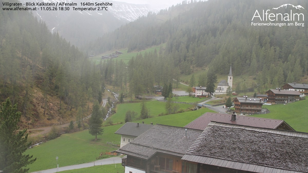 Archiv Foto Webcam Villgratental - Osttirol