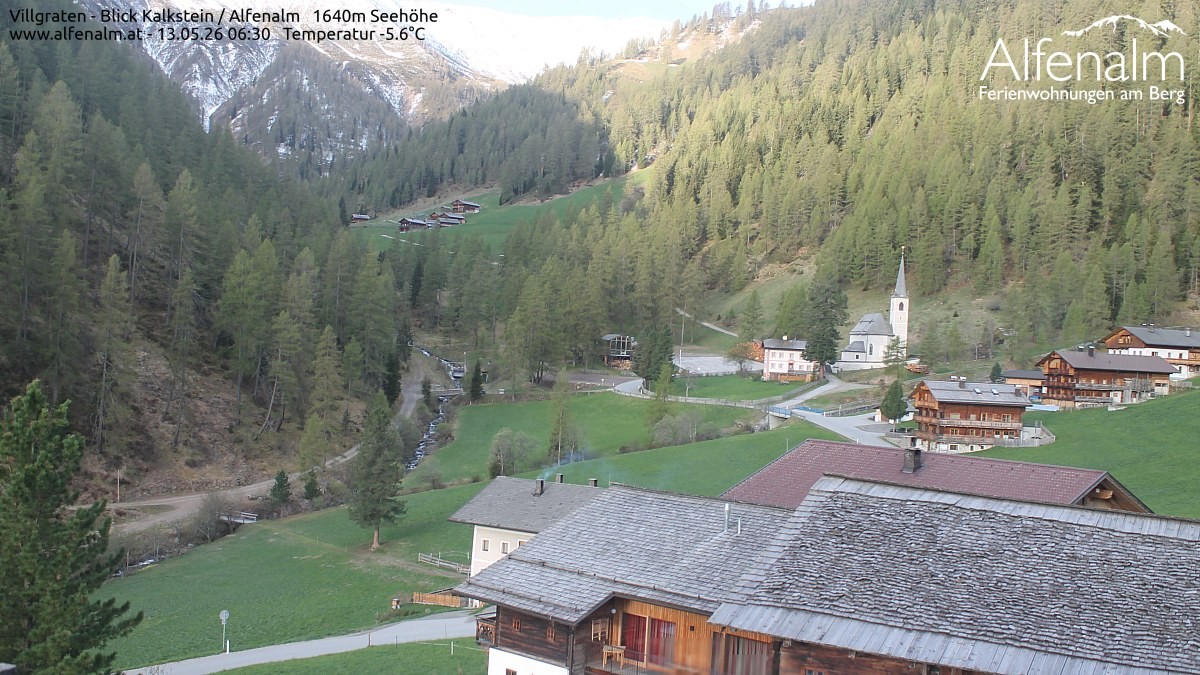 Archiv Foto Webcam Villgratental - Osttirol