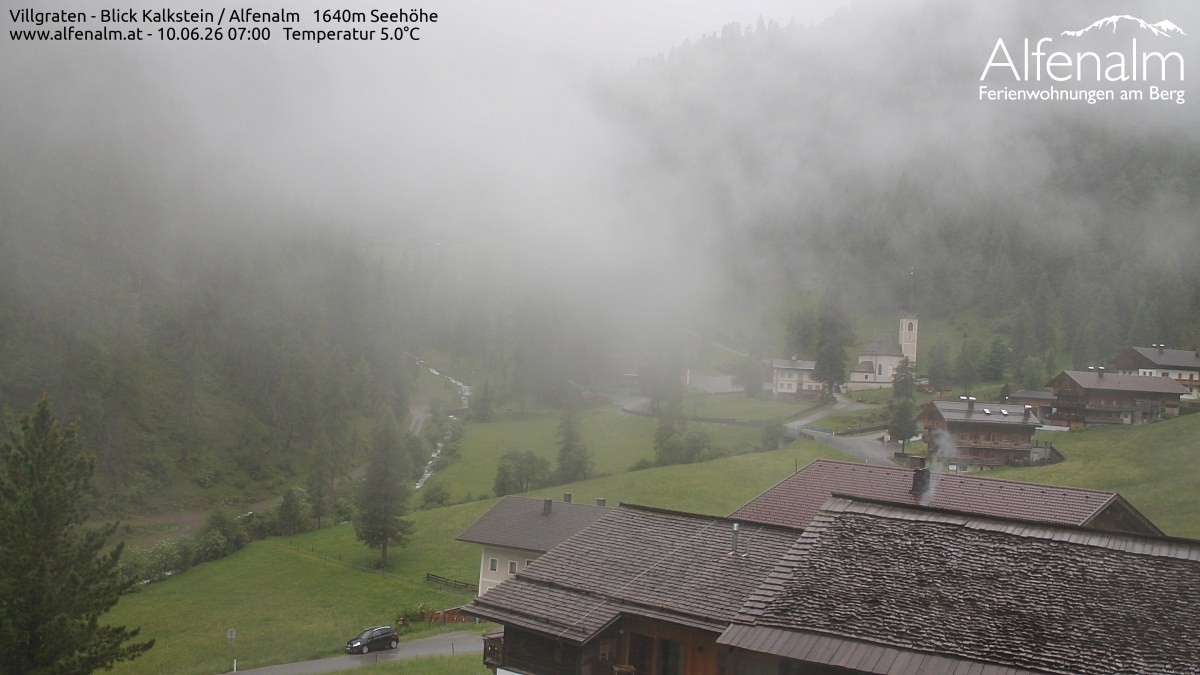Archiv Foto Webcam Villgratental - Osttirol