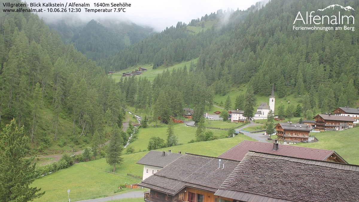 Archiv Foto Webcam Villgratental - Osttirol