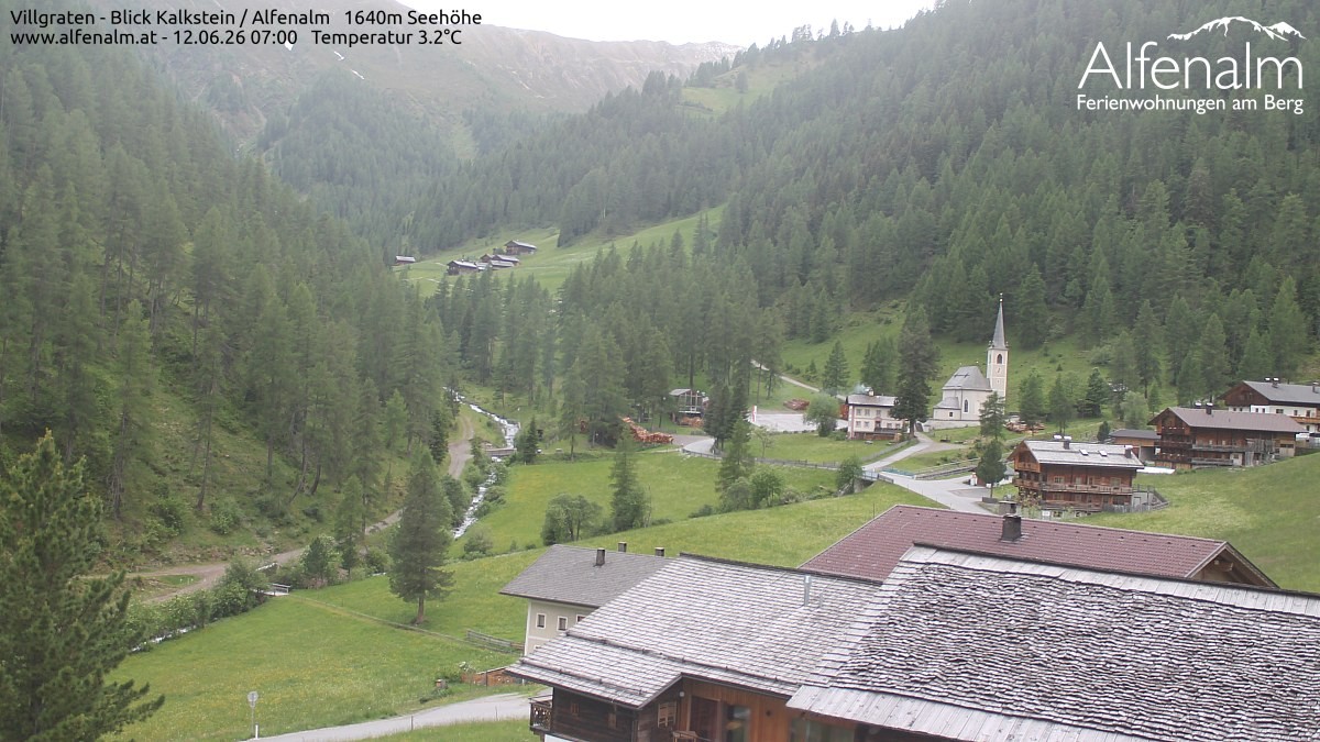 Archiv Foto Webcam Villgratental - Osttirol