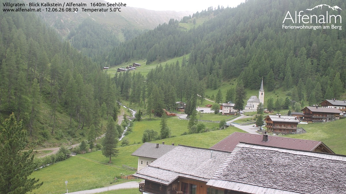 Archiv Foto Webcam Villgratental - Osttirol