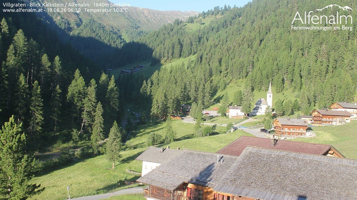 Archiv Foto Webcam Villgratental - Osttirol