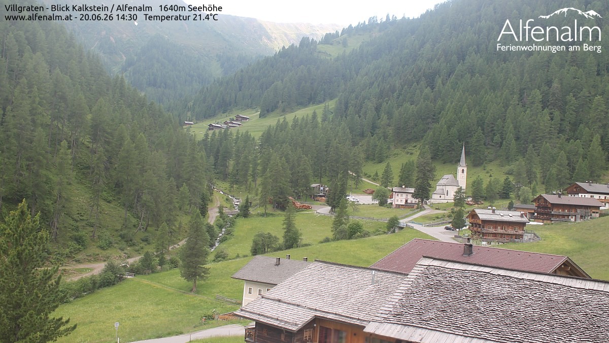 Archiv Foto Webcam Villgratental - Osttirol