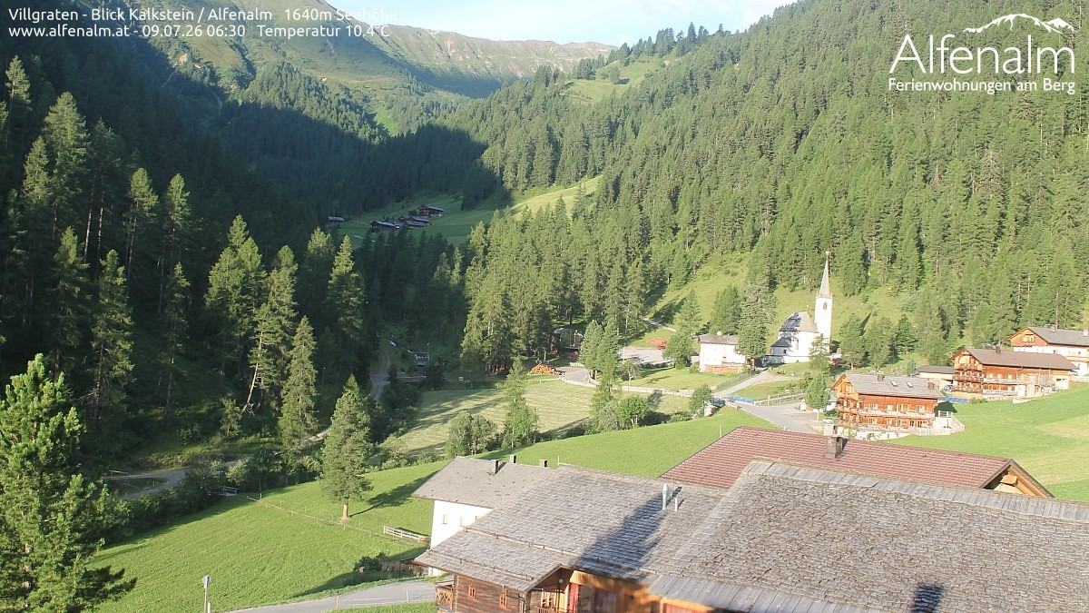 Archiv Foto Webcam Villgratental - Osttirol