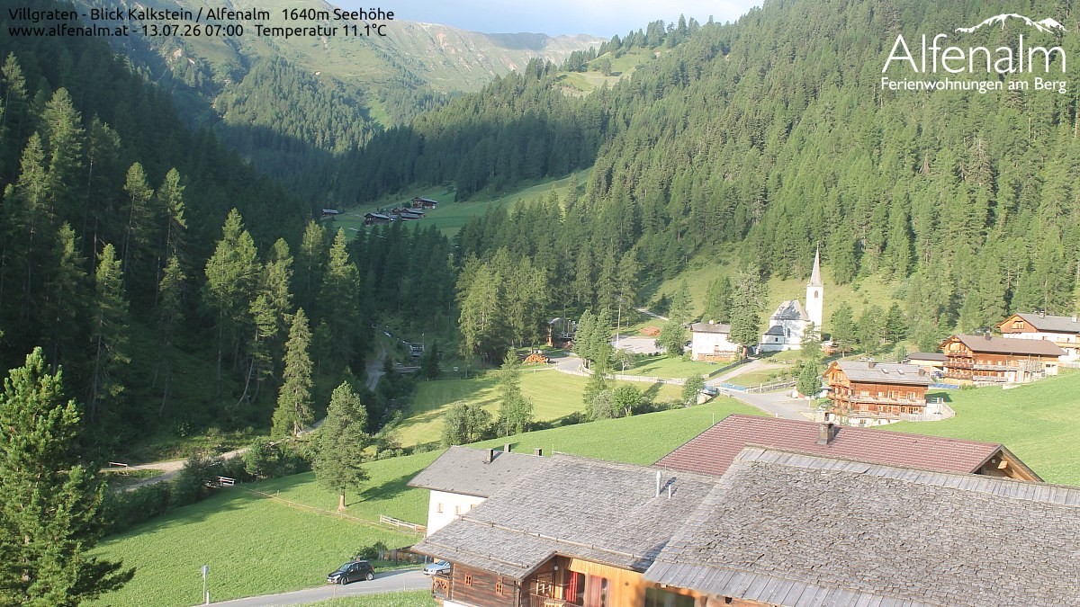 Archiv Foto Webcam Villgratental - Osttirol