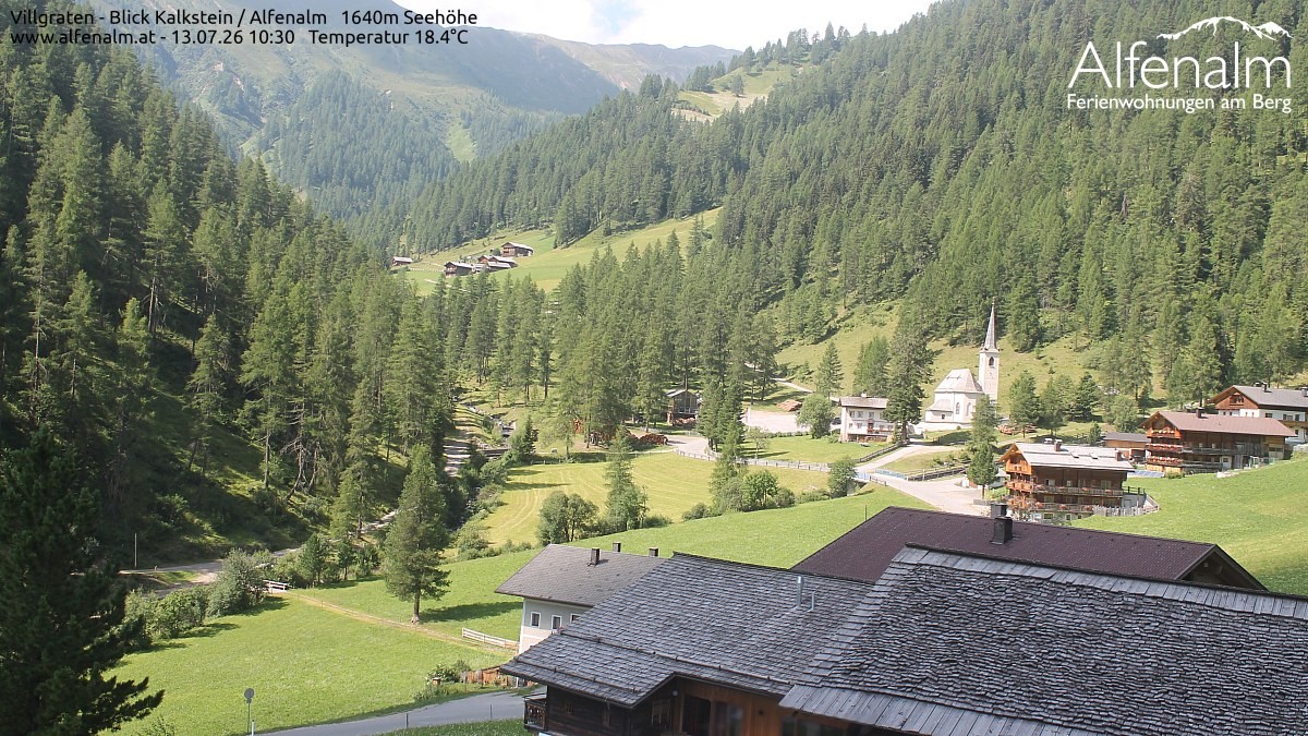 Archiv Foto Webcam Villgratental - Osttirol