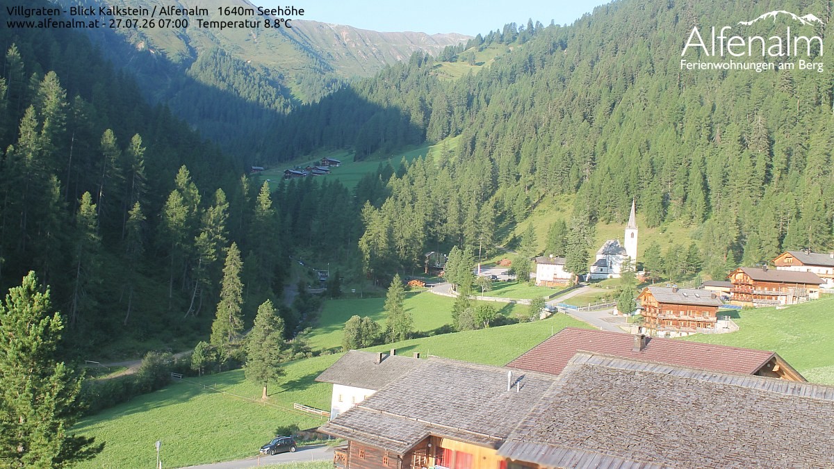 Archiv Foto Webcam Villgratental - Osttirol