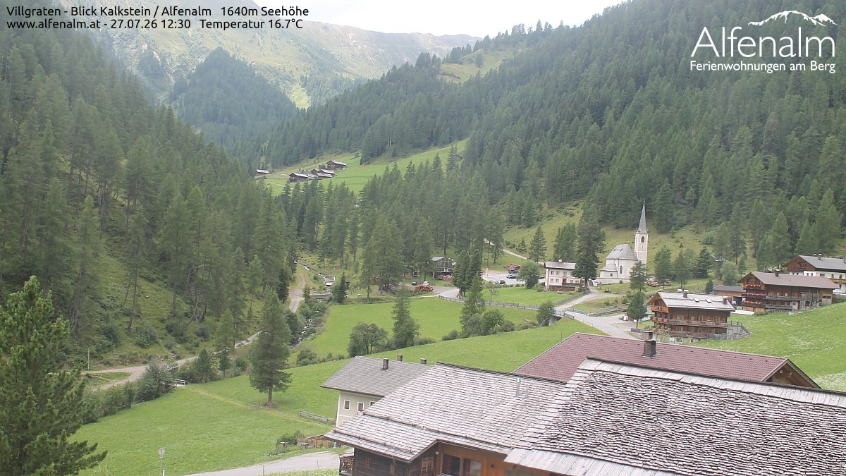 Archiv Foto Webcam Villgratental - Osttirol