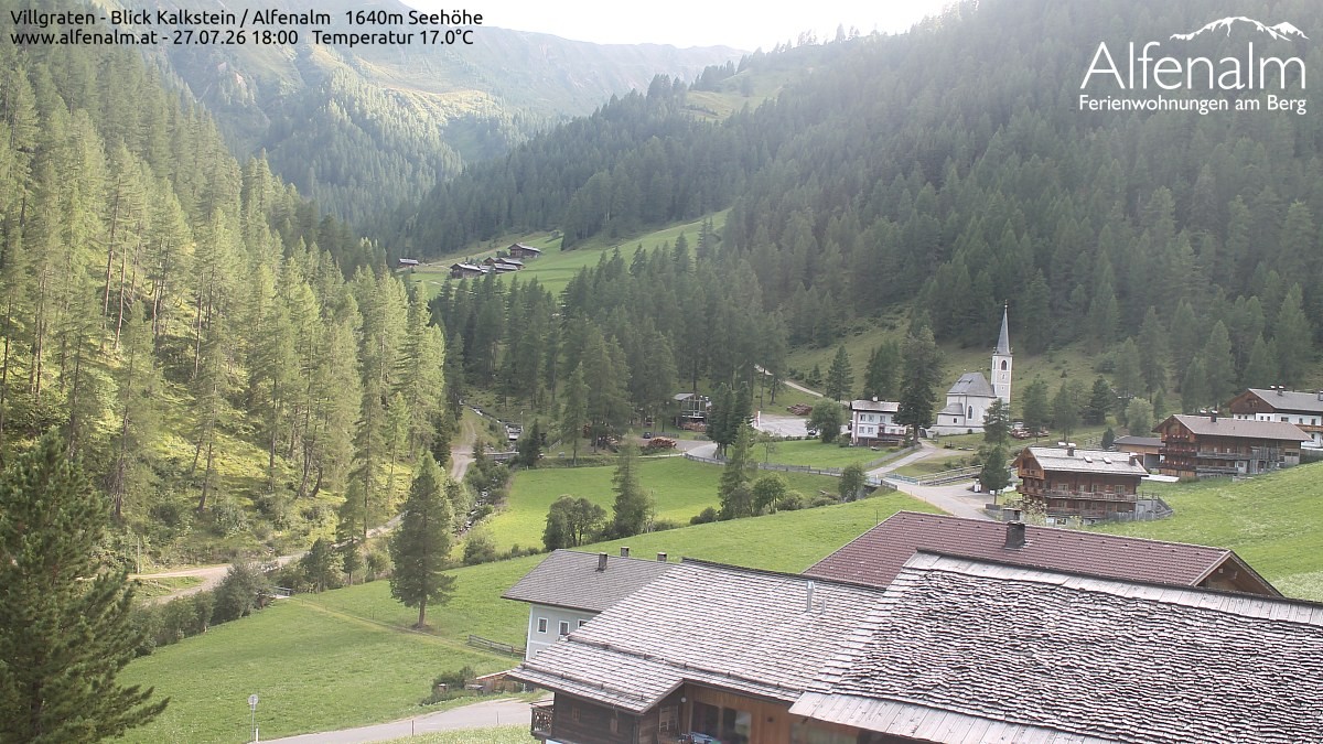 Archiv Foto Webcam Villgratental - Osttirol