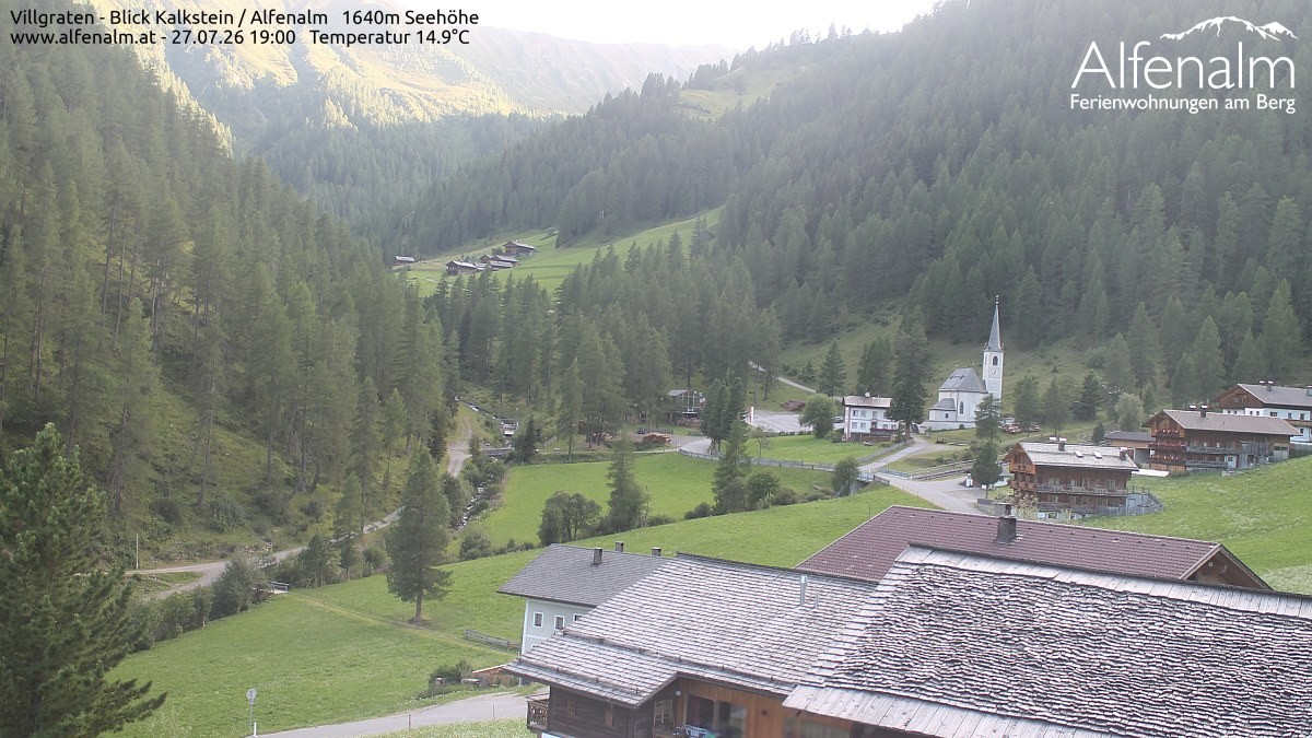 Archiv Foto Webcam Villgratental - Osttirol