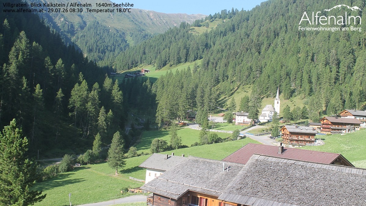 Archiv Foto Webcam Villgratental - Osttirol