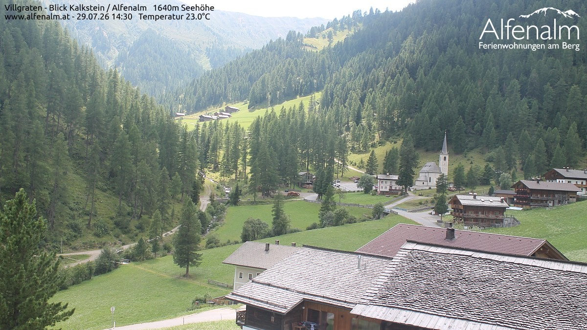 Archiv Foto Webcam Villgratental - Osttirol