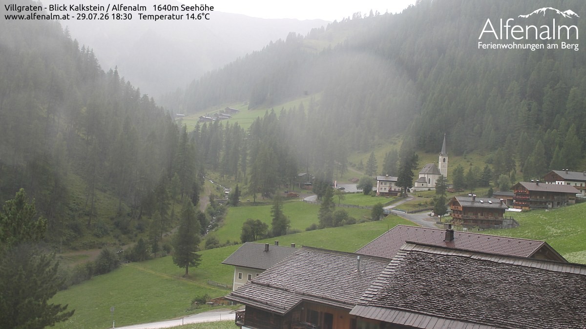 Archiv Foto Webcam Villgratental - Osttirol